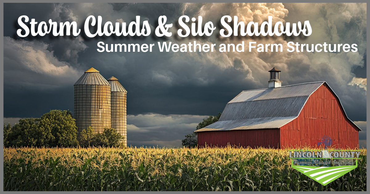 Read more about the article Storm Clouds and Silo Shadows: Summer Weather and Farm Structures